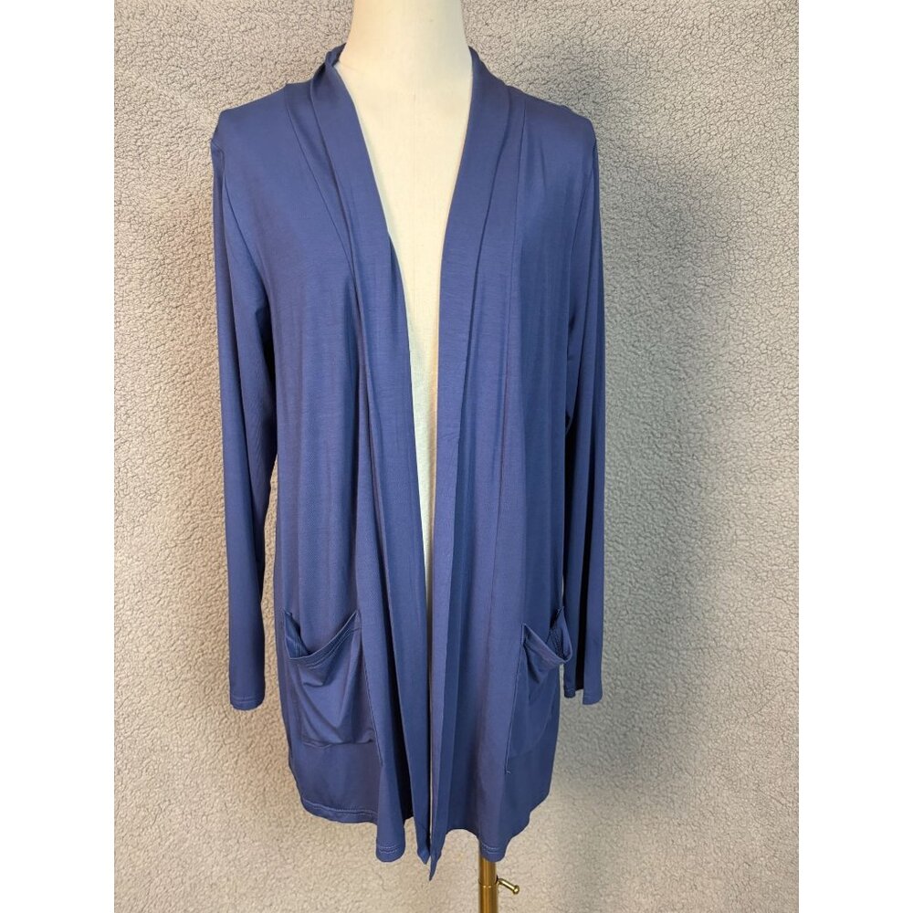 Newchoice Women's Lightweight Cardigan Pockets Long Sleeve Open Front Medium NWT